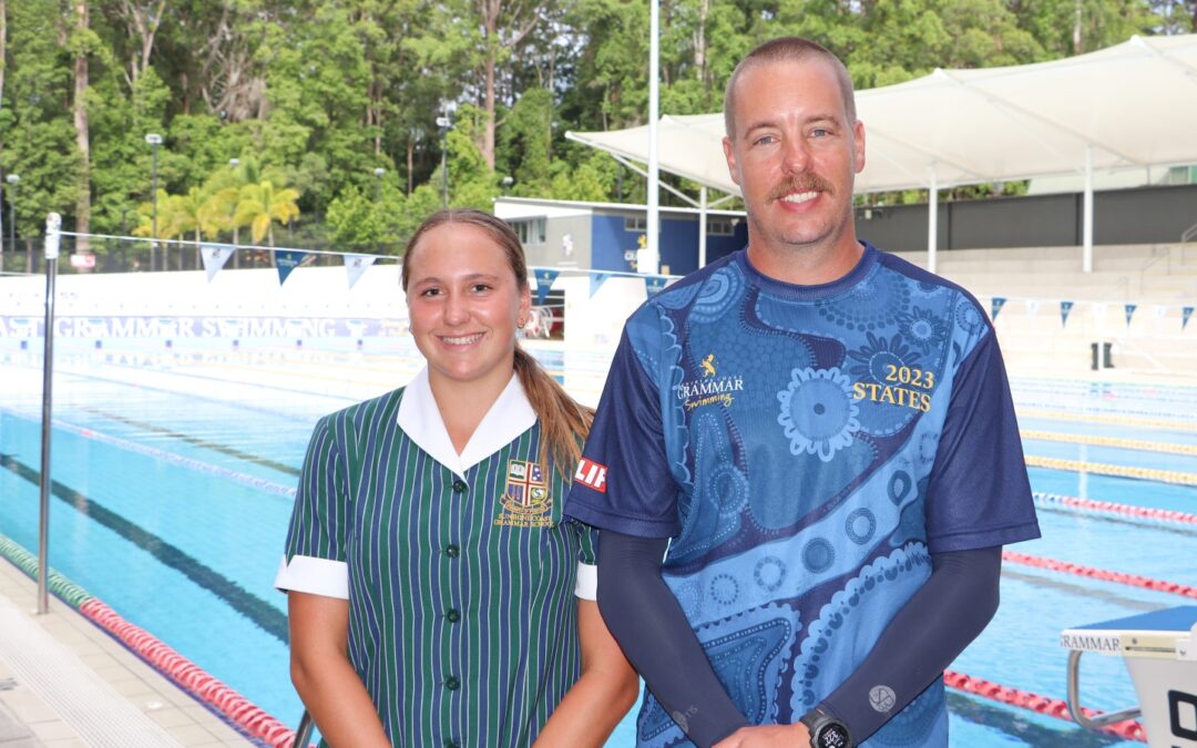 Sunshine Coast Grammar Athlete and Coach secure spot in Australian World Junior Open Water Swimming Championships